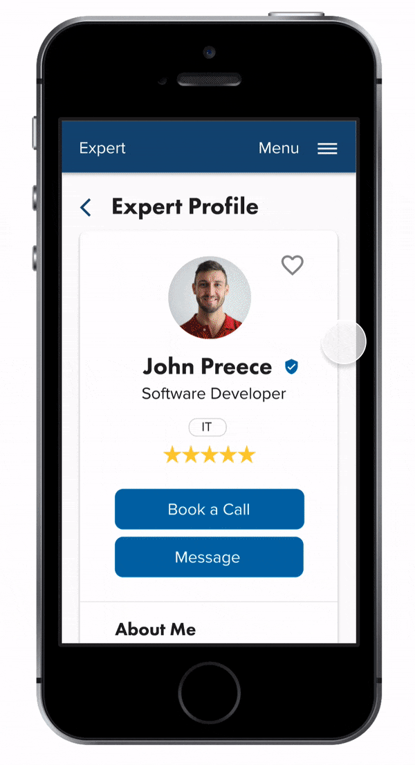 Book a Call with Expert Gif